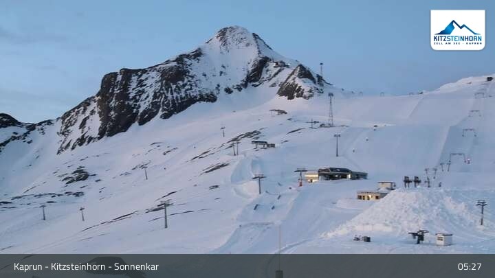 Archiv Foto Webcam Sonnenkar am Kitzsteinhorn