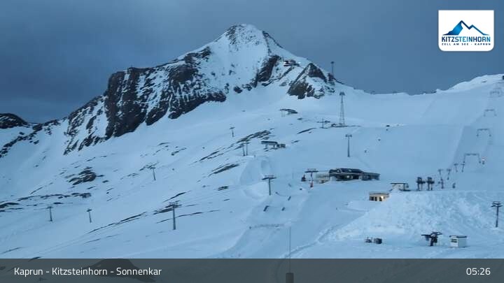 Archiv Foto Webcam Sonnenkar am Kitzsteinhorn