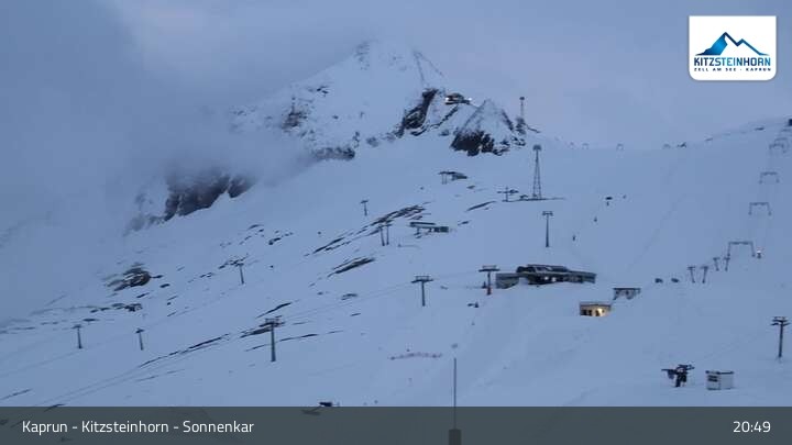 Archiv Foto Webcam Sonnenkar am Kitzsteinhorn