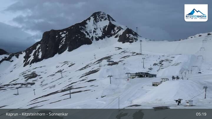 Archiv Foto Webcam Sonnenkar am Kitzsteinhorn