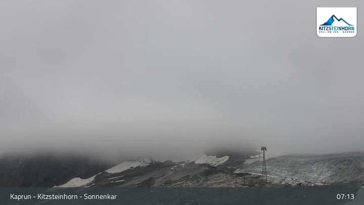 Archived image Webcam Sonnenkar at Kitzsteinhorn mountain