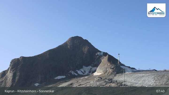 Archiv Foto Webcam Sonnenkar am Kitzsteinhorn