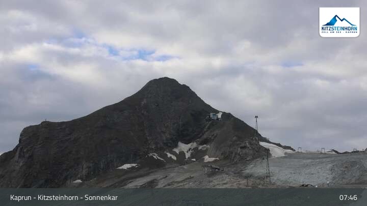 Archiv Foto Webcam Sonnenkar am Kitzsteinhorn