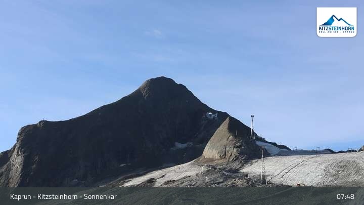 Archiv Foto Webcam Sonnenkar am Kitzsteinhorn