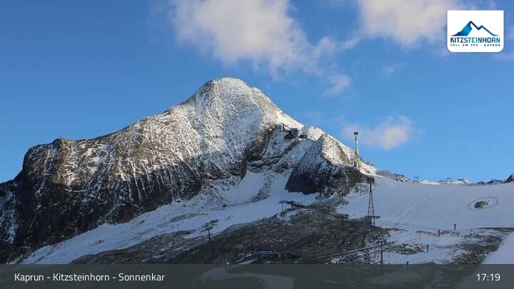 Archiv Foto Webcam Sonnenkar am Kitzsteinhorn