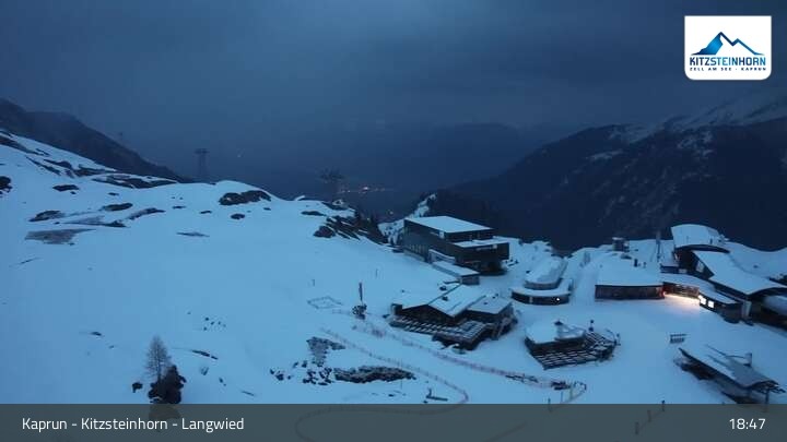 Archived image Webcam Langwiedboden at Kitzsteinhorn