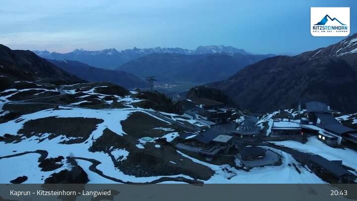 Archived image Webcam Langwiedboden at Kitzsteinhorn