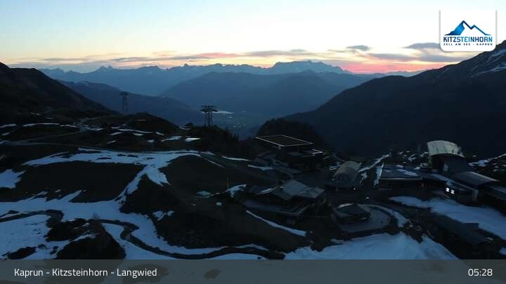 Archiv Foto Webcam Langwiedboden, Kitzsteinhorn