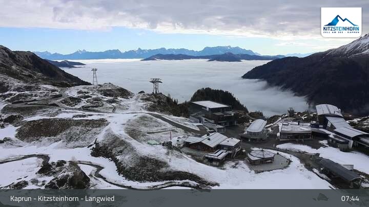 Archived image Webcam Langwiedboden at Kitzsteinhorn