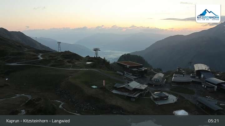 Archived image Webcam Langwiedboden at Kitzsteinhorn