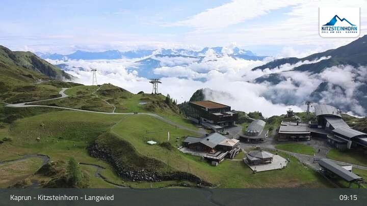 Archived image Webcam Langwiedboden at Kitzsteinhorn