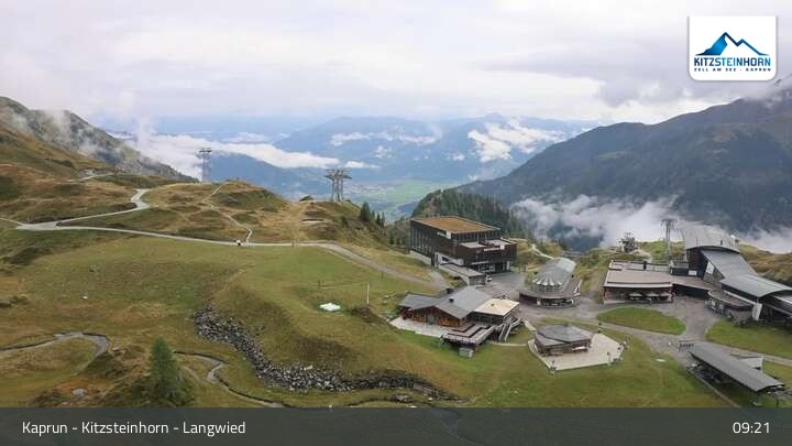 Archived image Webcam Langwiedboden at Kitzsteinhorn