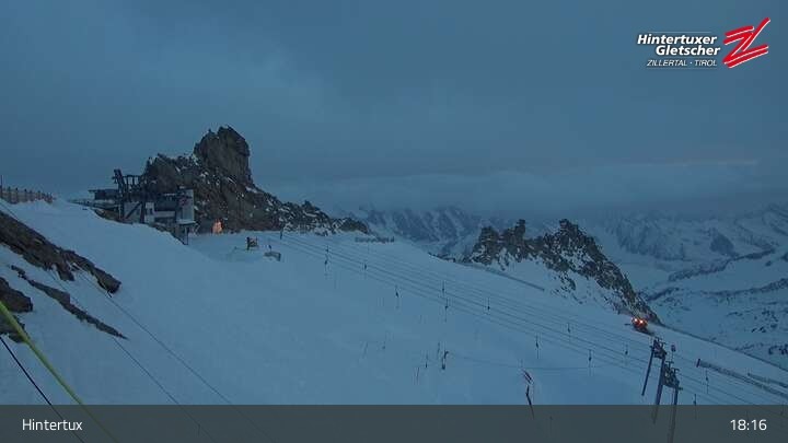 Archived image Webcam "Gefrorene Wand" Zilltertal Alps