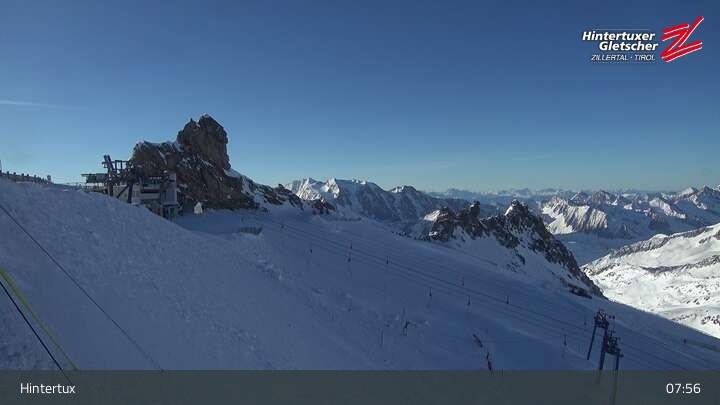 Archived image Webcam "Gefrorene Wand" Zilltertal Alps