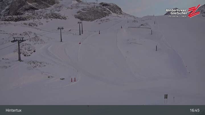 Archiv Foto Webcam Tuxer Fernerhaus am Hintertuxer Gletscher