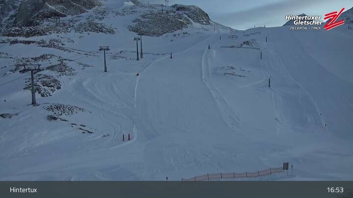 Archiv Foto Webcam Tuxer Fernerhaus am Hintertuxer Gletscher