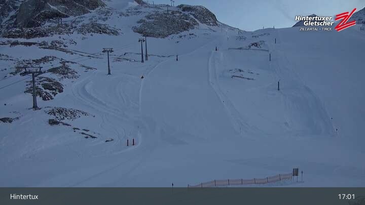 Archiv Foto Webcam Tuxer Fernerhaus am Hintertuxer Gletscher