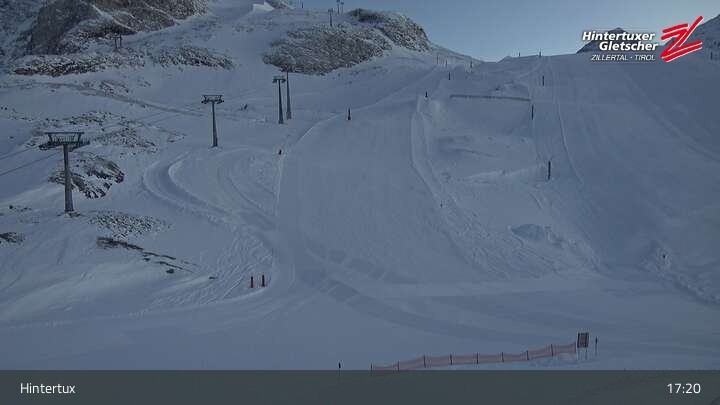 Archiv Foto Webcam Tuxer Fernerhaus am Hintertuxer Gletscher