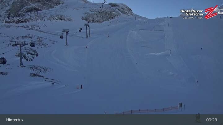 Archiv Foto Webcam Tuxer Fernerhaus am Hintertuxer Gletscher