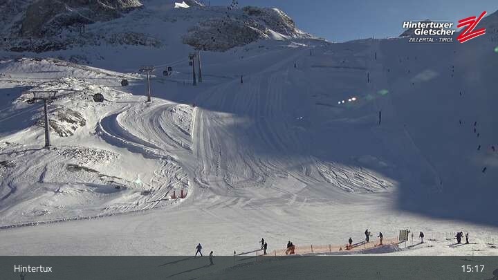 Archiv Foto Webcam Tuxer Fernerhaus am Hintertuxer Gletscher