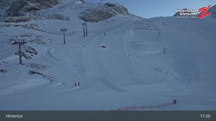 Archiv Foto Webcam Tuxer Fernerhaus am Hintertuxer Gletscher