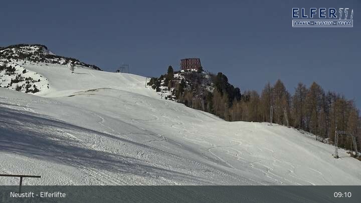 Archiv Foto Webcam Elfer Lifte in Neustift