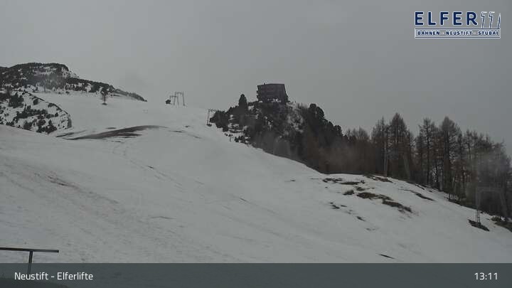 Archiv Foto Webcam Elfer Lifte in Neustift