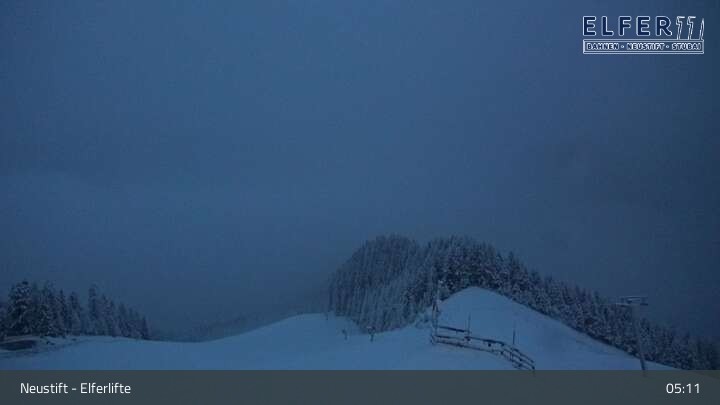 Archiv Foto Webcam Elfer Lifte in Neustift