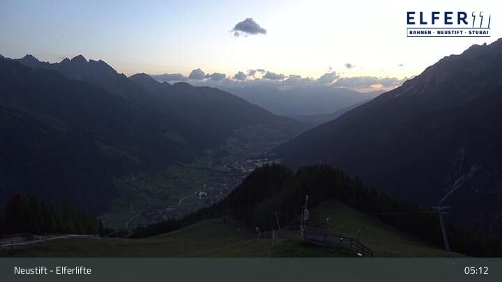 Archiv Foto Webcam Elfer Lifte in Neustift