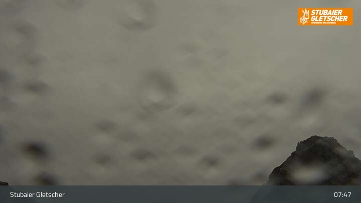 Archiv Foto Webcam Daunjoch Sessellift am Stubaier Gletscher