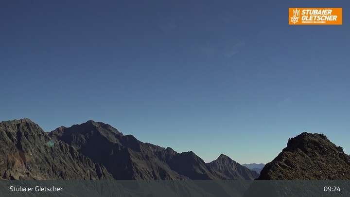 Archiv Foto Webcam Daunjoch Sessellift am Stubaier Gletscher
