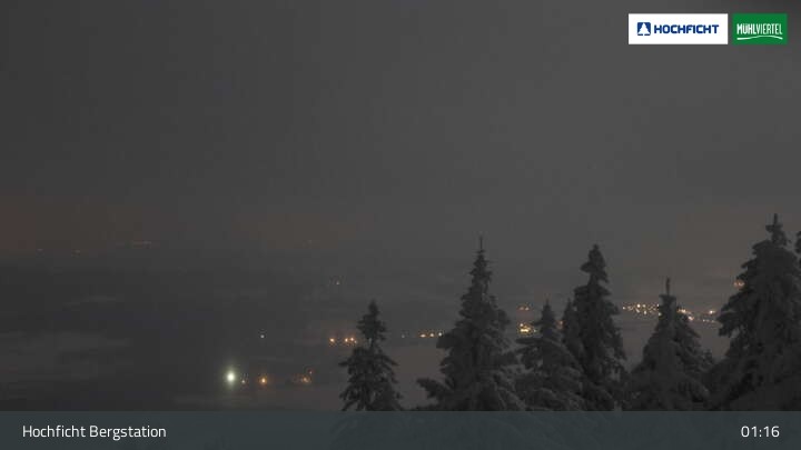 Archiv Foto Webcam Bergstation Hochfichtbahn