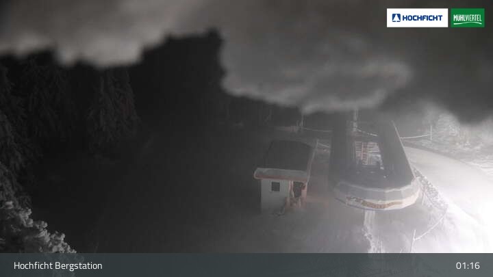 Archiv Foto Webcam Bergstation Hochfichtbahn