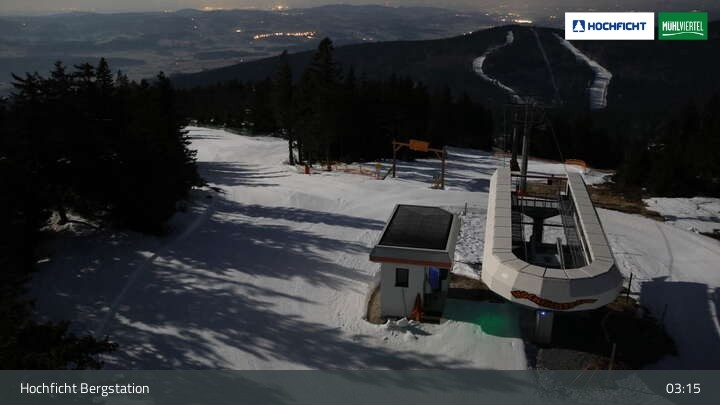 Archiv Foto Webcam Bergstation Hochfichtbahn