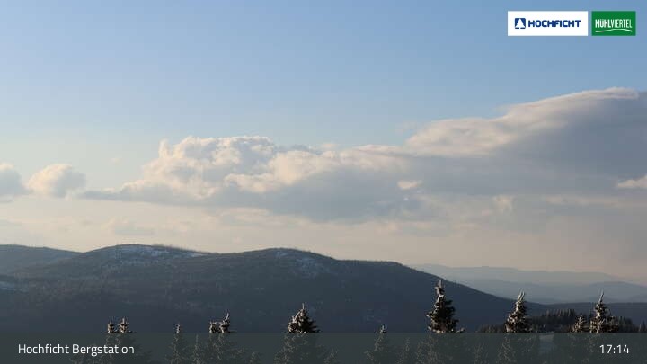 Archiv Foto Webcam Bergstation Hochfichtbahn