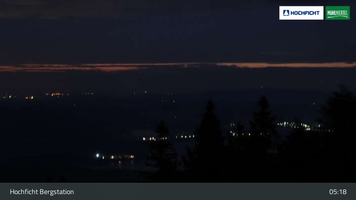 Archiv Foto Webcam Bergstation Hochfichtbahn