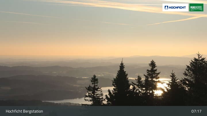 Archiv Foto Webcam Bergstation Hochfichtbahn