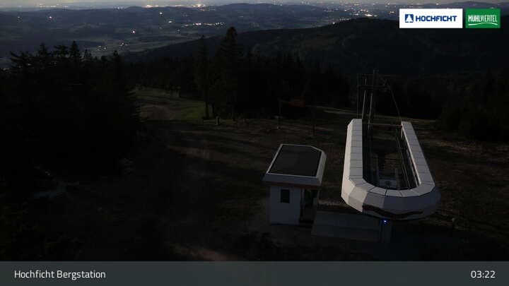 Archiv Foto Webcam Bergstation Hochfichtbahn