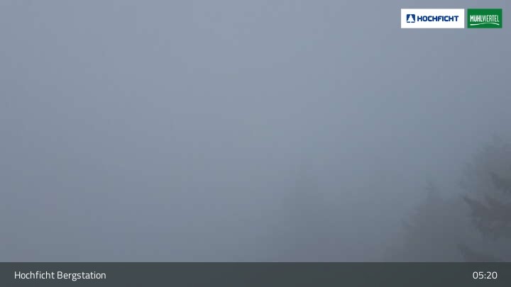 Archived image Webcam Klaffer am Hochficht - Hochfichtbahn Top Station