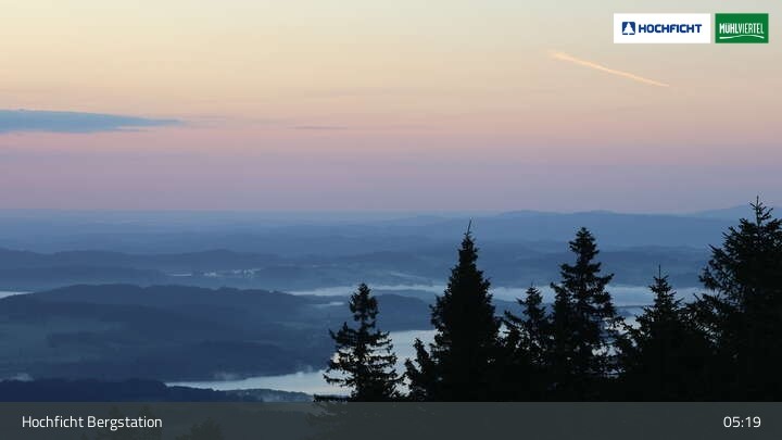 Archiv Foto Webcam Bergstation Hochfichtbahn