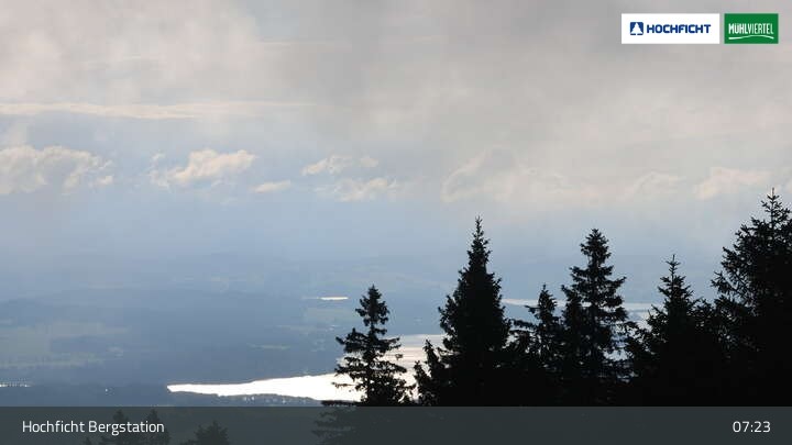 Archiv Foto Webcam Bergstation Hochfichtbahn