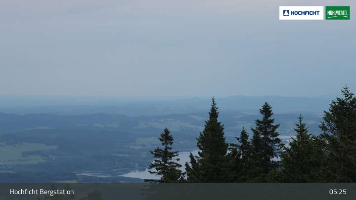 Archiv Foto Webcam Bergstation Hochfichtbahn