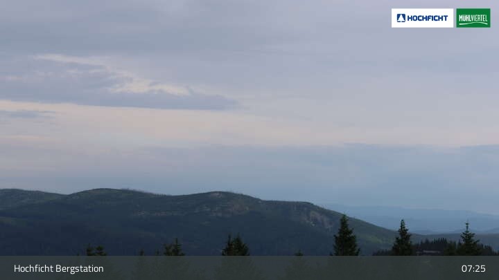 Archiv Foto Webcam Bergstation Hochfichtbahn