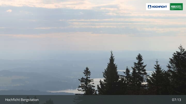Archiv Foto Webcam Bergstation Hochfichtbahn