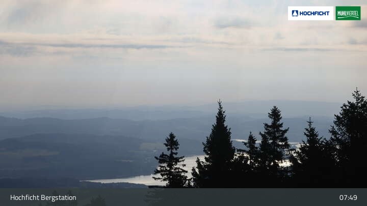 Archiv Foto Webcam Bergstation Hochfichtbahn