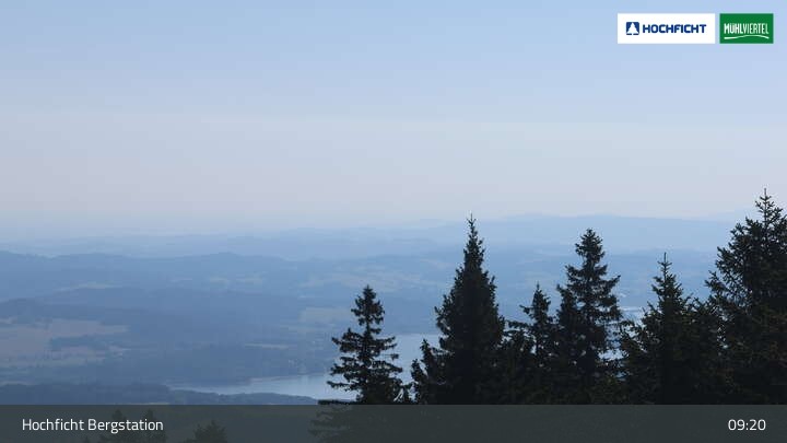 Archiv Foto Webcam Bergstation Hochfichtbahn