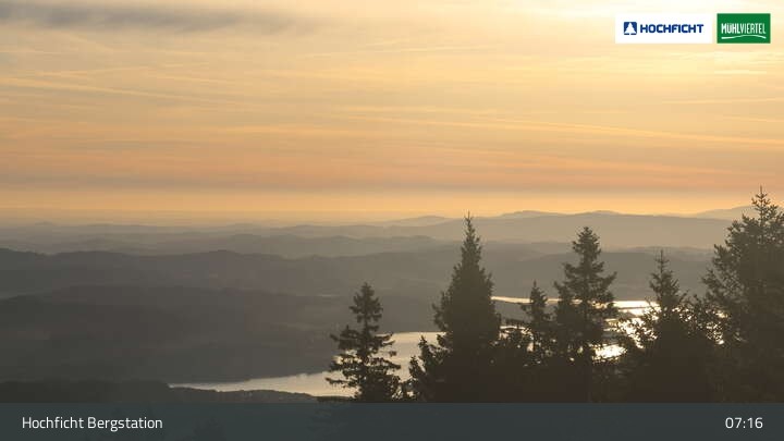 Archiv Foto Webcam Bergstation Hochfichtbahn