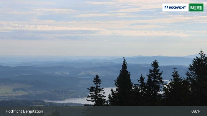 Archiv Foto Webcam Bergstation Hochfichtbahn