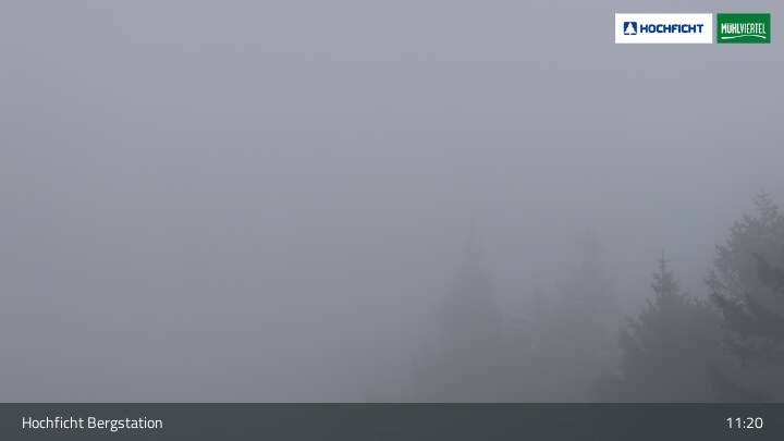 Archived image Webcam Klaffer am Hochficht - Hochfichtbahn Top Station