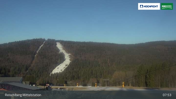 Archived image Webcam Kids Park at Hochficht